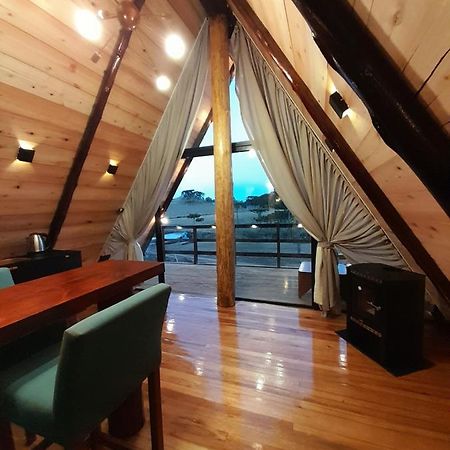 Chale A-Frame Da Fazenda Villa Bom Jardim da Serra Luaran gambar